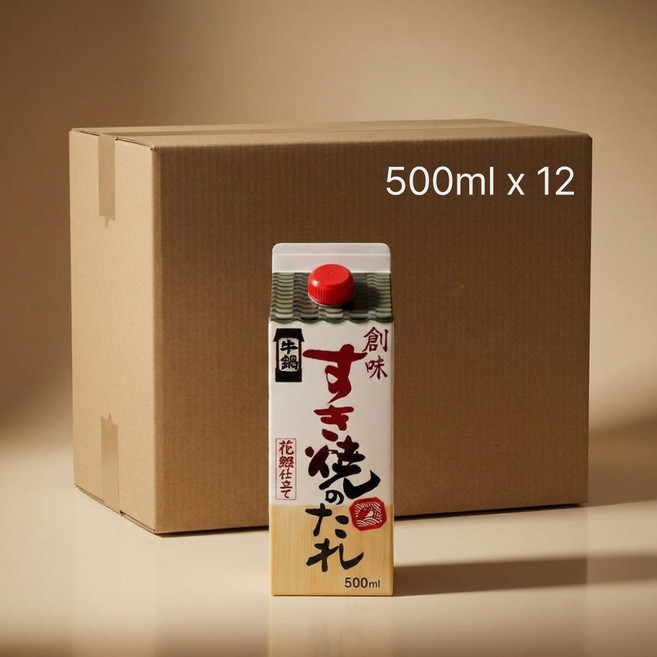 도매 한박스 소미 스키야키 스키야끼 다래 타레 500ml, 12개