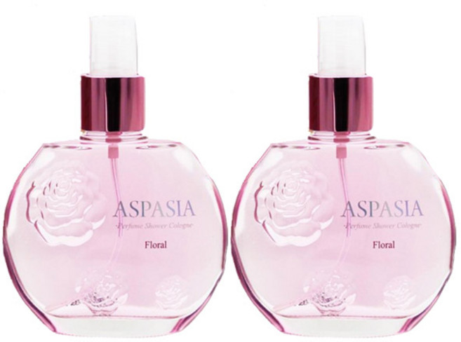 아스파시아 퍼퓸 후로랄 150ml 바디미스트 샤워코롱, 2개
