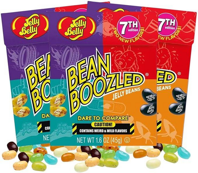 Needzo 젤리빈 빈부즐드 게임 7판, 3개, 45g