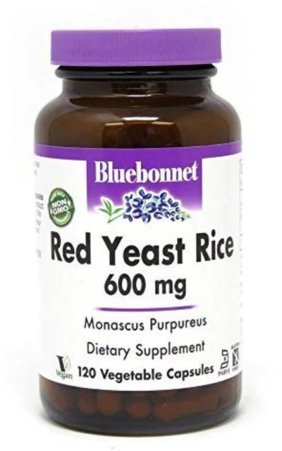 블루보넷뉴트리션 홍국 600mg 식물성 캡슐 120정, 1개 - 쿠팡