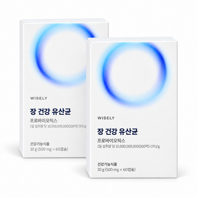 와이즐리 다니스코 100억 보장 장 건강 유산균(2개월분), 2세트, 60정