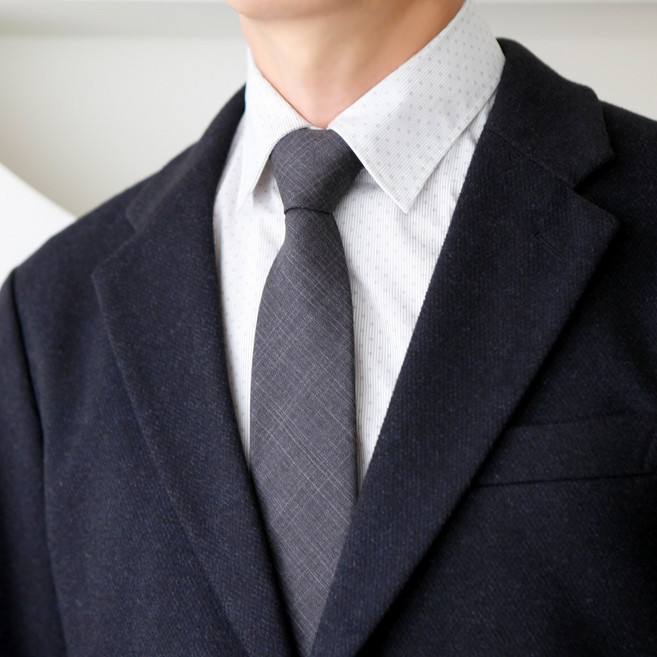[히어로] 남자 자동넥타이 이태리 명품 울 남성 슬림 지퍼 정장 넥타이 브랜드 면접 입사 선물 혼주 결혼식 하객룩