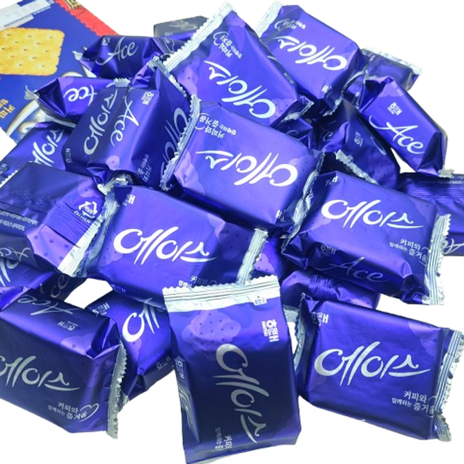 해태제과 에이스 과자 대용량 크래커, 45개