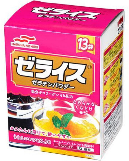 MARUHA NICHIRO Jerais 茹萊斯吉利丁粉 13入, 1個, 65g