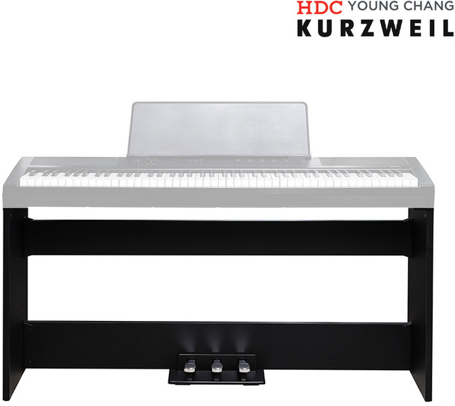 영창 커즈와일 KAE1 전용 나무 목재 스탠드 3페달포함 ST3 ST-3, 화이트