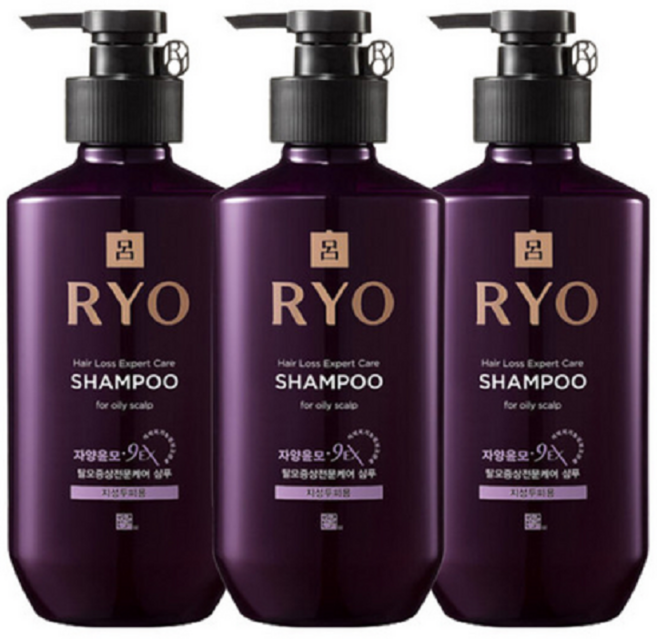 려 자양 9EX 탈모전문케어 지성 샴푸 x3, 1개