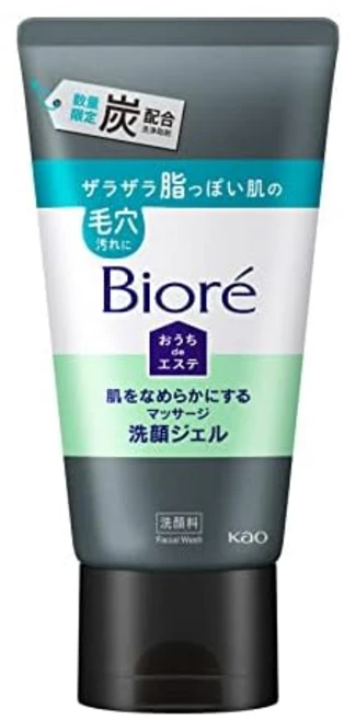 비오레 de 에스테틱 피부를 매끄럽게 해주는 마사지 세안 젤 숯 150g, 1개 - 쿠팡