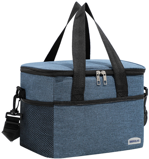 아리아스토어 아리아 보온 보냉가방 15L 25L 아이스박스 쿨러백 보온도시락, 그레이