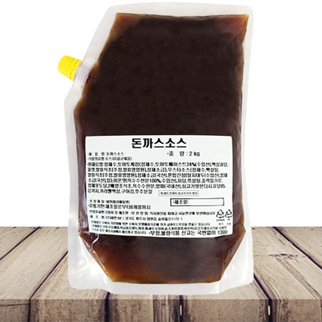 새한 돈까스소스 2kg [한국물], 1개