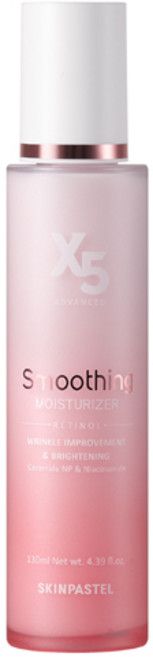 [ skinpastel x5 ] 스킨파스텔 X5 어드밴스드 레티놀 스무딩 모이스춰라이저(로션) 130ml, 1개, 110ml