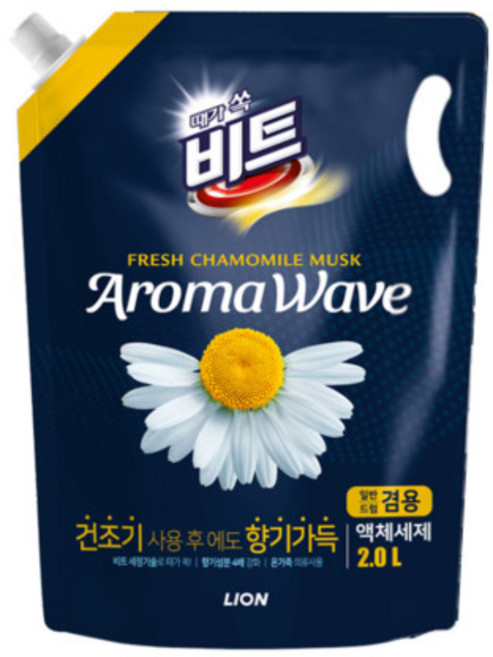 비트 아로마웨이브 일반 드럼 겸용 리필 카모마일향, 2L, 1개