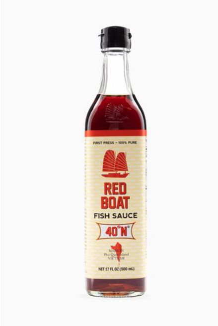 레드 보트 피쉬 소스 | 베트남에서 단 2가지 재료로 만든 Red Boat Fish Sauce | Premium 40°N Fish Sauce made with just 2 ing, 1개