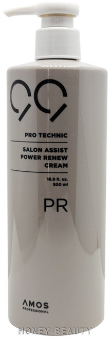 아모스 프로페셔널 살롱 어시스트 파워 리뉴 크림 500ml, 1개