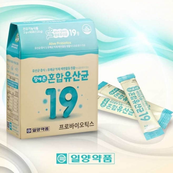 일양약품 평생건강 프로바이오틱스 혼합유산균19종 유산균추천 3박스, 2g, 180개