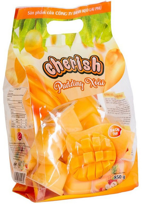 베트남 체리쉬 망고 푸딩 젤리 대용량 Cherish, 850g, 3개