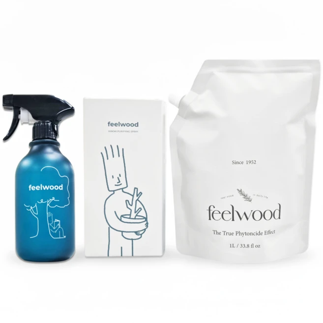 필우드 피톤치드 미국/프랑스/독일 인증, 1개, 500ml - 쿠팡