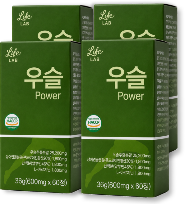 라이프랩 우슬 Power, 4개, 60정