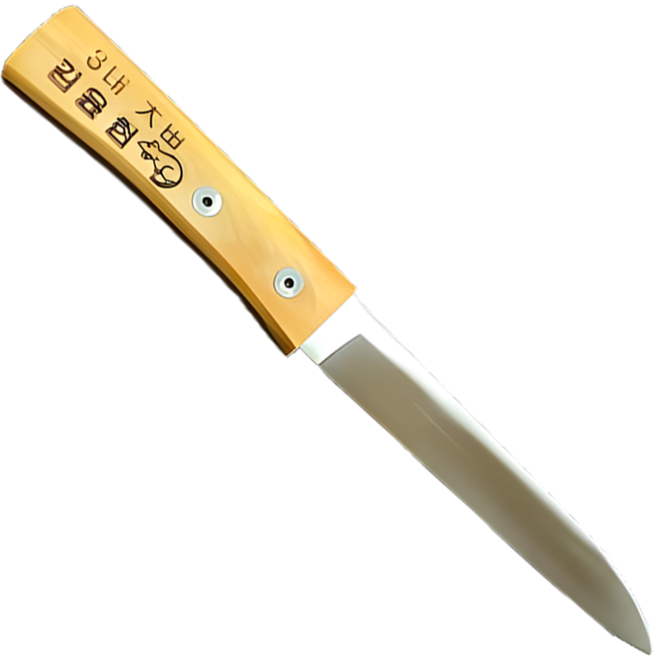 원조 국산 대전칼 김윤현 뼈칼 발골칼 사박기칼 업소용 식당용, 1개, 우드