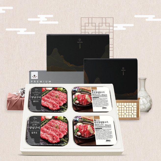 [강강술래] 프리미엄 소양념 실속 선물세트 4호, 1개