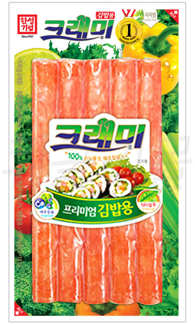한성 김밥용 크래미, 120g, 1개
