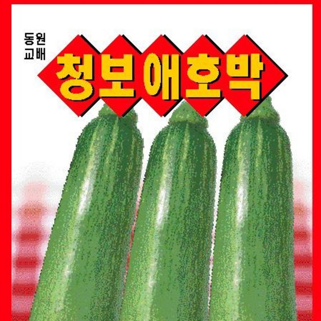 [가람종묘사] 청보애호박 씨앗70립(윤기가 많으며 마디성으로 다숙확인 애호박 품종), 1개