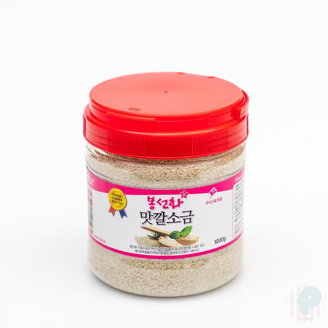 봉선화 맛깔소금 1kg-봉선화추출물 꽃소금/후추/간장/설탕/맛소금/구운소금/천일염/식초/참기름/식용유, 단일 수량, 1kg, 1개