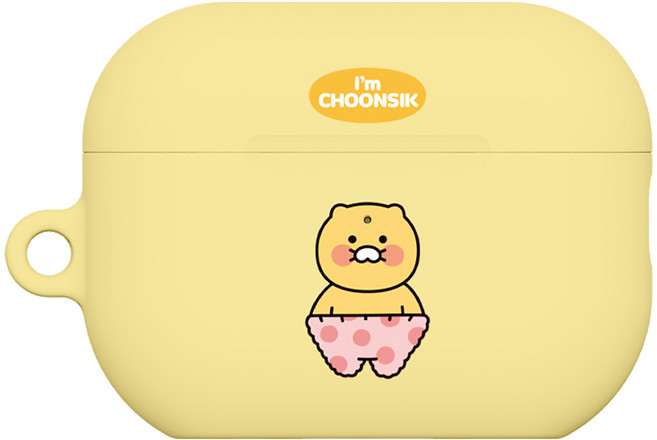 카카오프렌즈 춘식이 스탠다드 에어팟 프로2 슬림케이스, 파자마, 1개