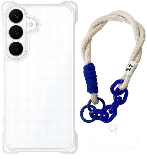 더조은셀러 쿼드락 보야지 로프 체인 손목 스트랩 범퍼 투명 케이스