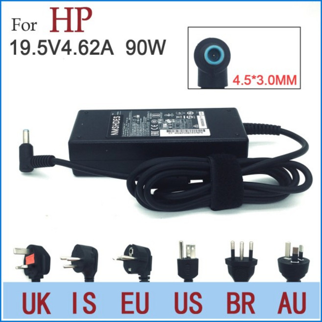 HP Probook G3 G4 G5 시리즈용 노트북 Ac 어댑터: 430 440 450 455 470 19.5V4.62A 90W 충전기 전원, 02 No cable