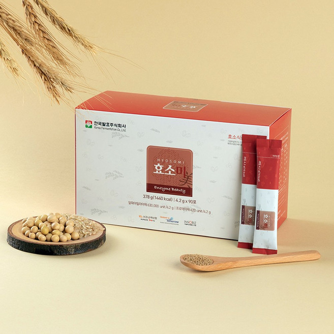 효소원 [효소원] 효소미 4.2g*90포, 378g, 1개