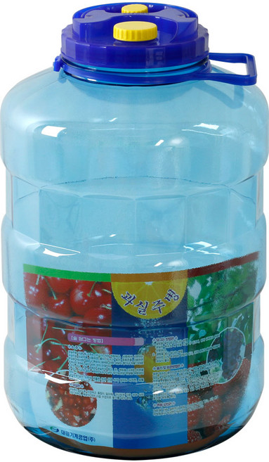 PET 청매실 주병 (25L) 술병 과일청 과일주 매실통 매실병 밀폐 저장 용기, 25L, 1개