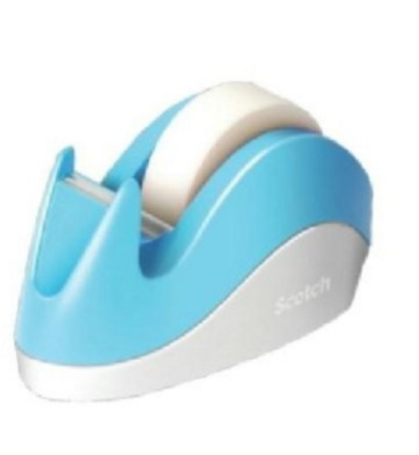 3M)매직테이프 토끼 디스펜서(18mm*16m), 1개, 블루(M326094)