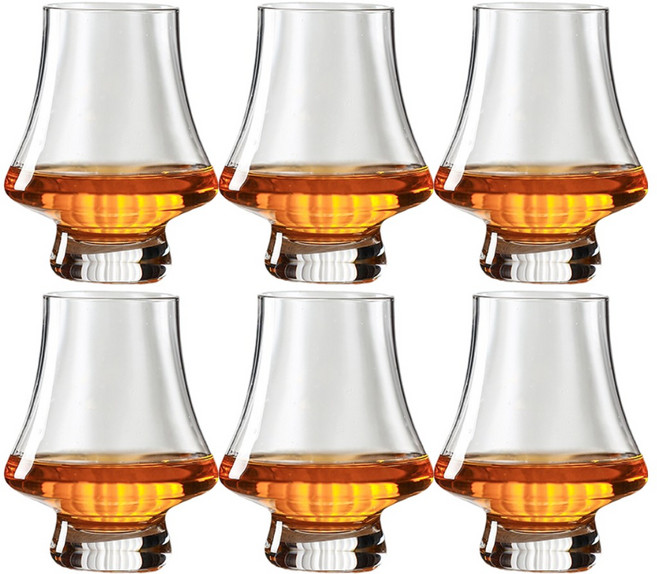 플라로 위스키잔 언더락잔 노징글라스 싱글몰트잔, 6개