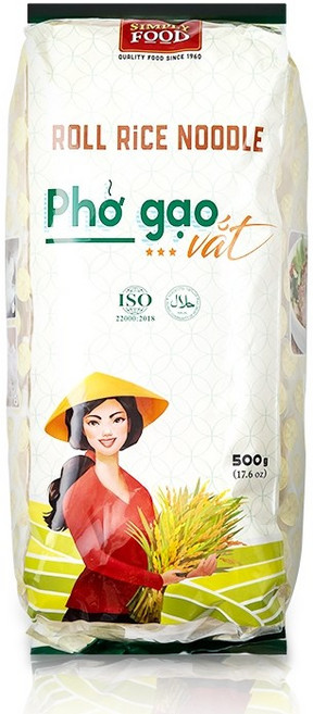 빈타이 베트남 쌀국수면 포가오 라이스누들 4mm 500g, 1개