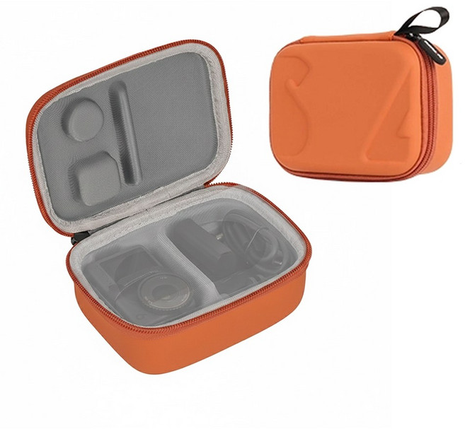 오즈모 액션 6 스탠다드 콤보 케이스 가방 OSMO ACTION 6 5PRO 4 3 호환, 오렌지, 1개, 오렌지