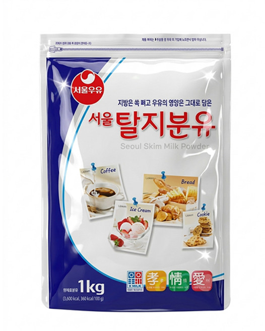 서울우유 탈지분유 1kg 지방탈탈 탈지유 100% [원산지:국산], 1개, 소비기한 4개월이상
