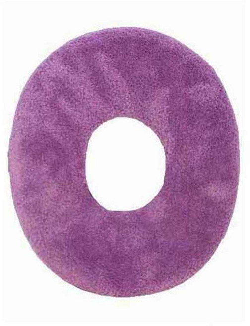 네이처스파머 초극세사 국내산 도넛 얼굴 마사지 베개, 퍼플, 1개