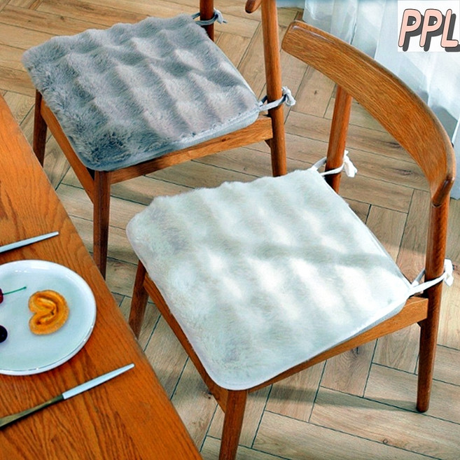 사무실 방석 극세사 의자 방석 토끼털 고급 차량용 회의실