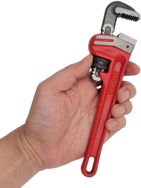 코이코 파이프렌치 배관 공구 8인치 200mm, 1개