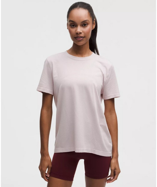 룰루레몬 스위프틀리 릴랙스 숏슬리브 여성 반팔티 필라테스 헬스 러닝 운동