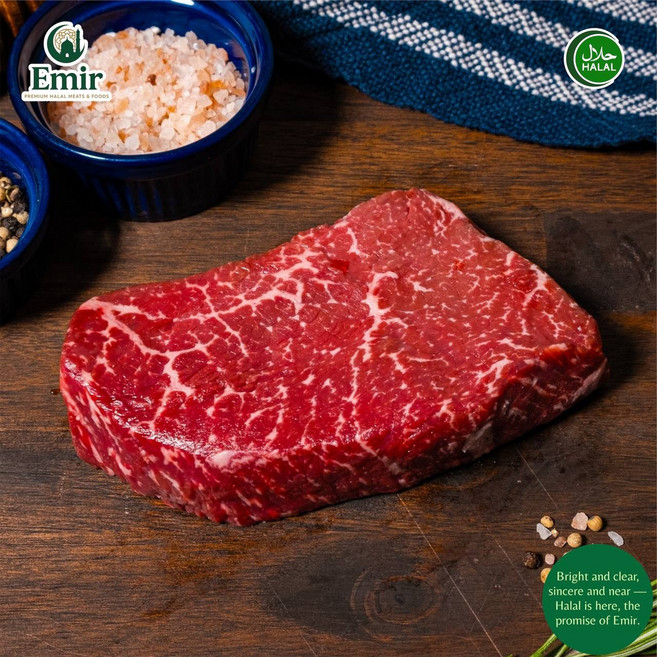 .Halal Certified Australian Wagyu Beef Topside 할랄 인증] 호주산 와규 냉장 우둔살, 1개, 500g