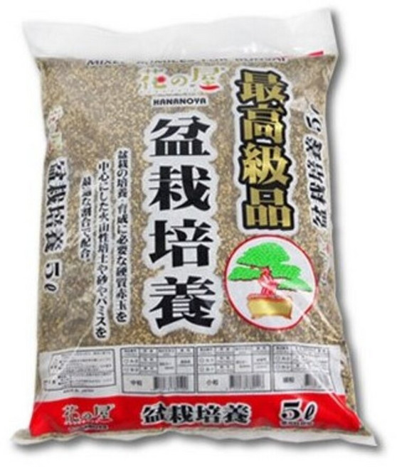 花之屋盆栽培養土5公升, 1個, 花之屋盆栽培養土5公升(約2.5公斤),中粒