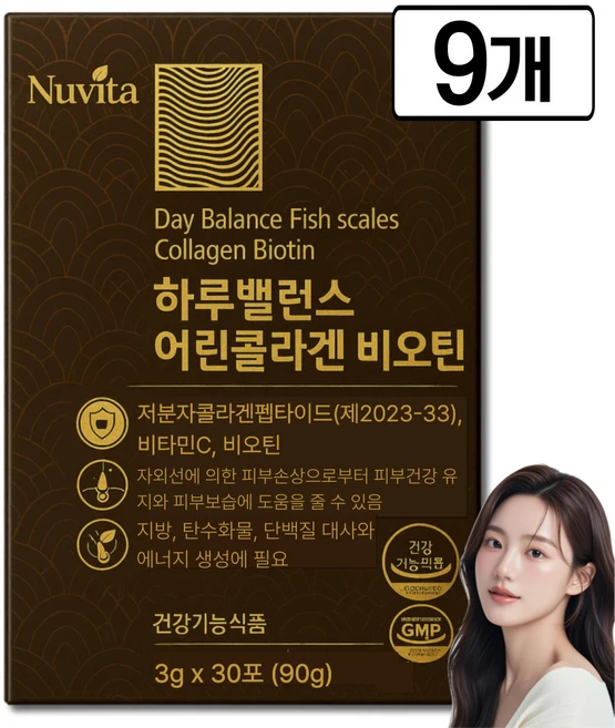 고함량 먹는 콜라겐 식약청인증 / 12통구매시 모발콜라겐 액상 3270 증정, 9개, 30회분 - 쿠팡