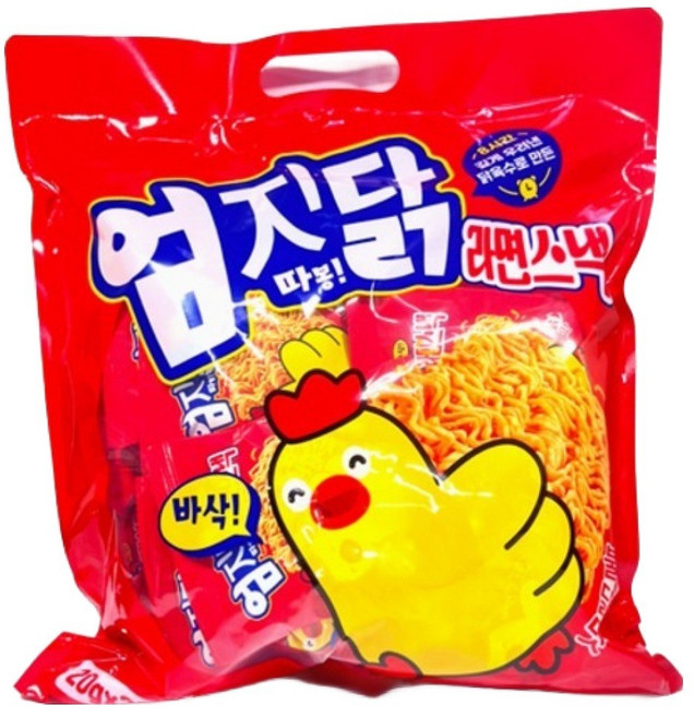 엄지닭라면스낵 불닭맛, 1개, 400g