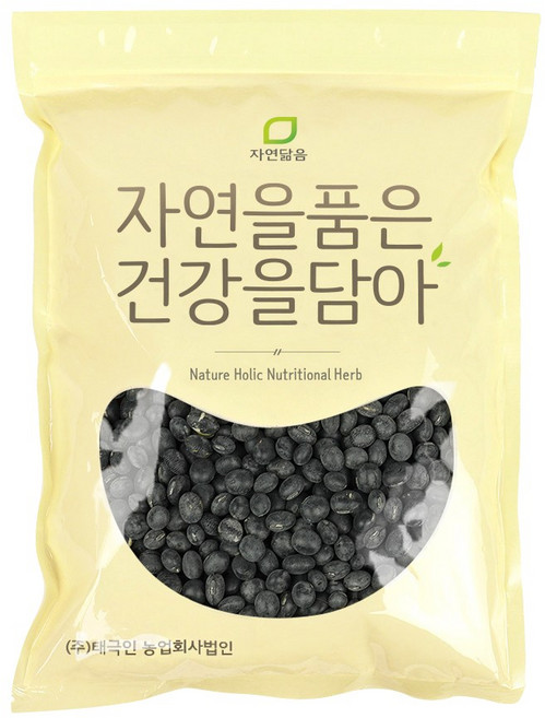 자연닮음 국산 서리태 콩나물콩 1kg 속청 검은콩, 1개