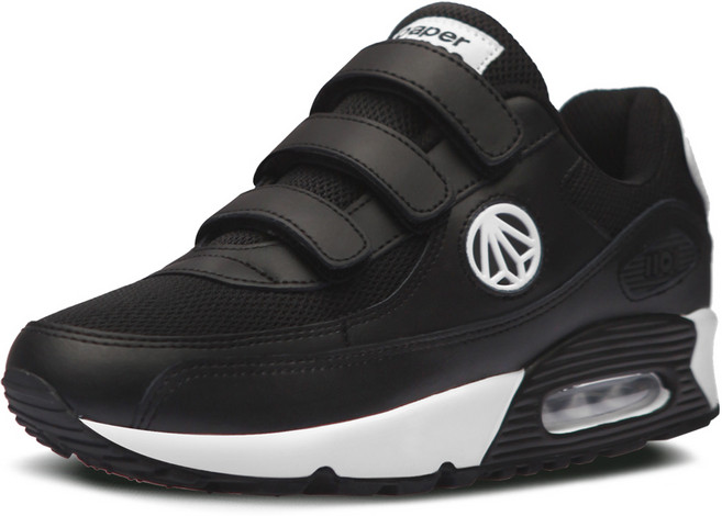 페이퍼플레인 가죽 키높이 에어쿠션 런닝화 PP1408