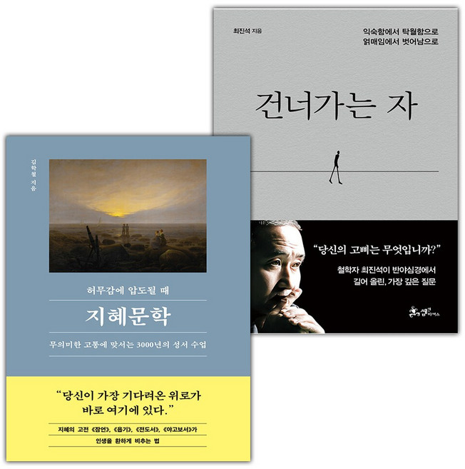 허무감에 압도될 때 지혜문학+건너가는 자 세트