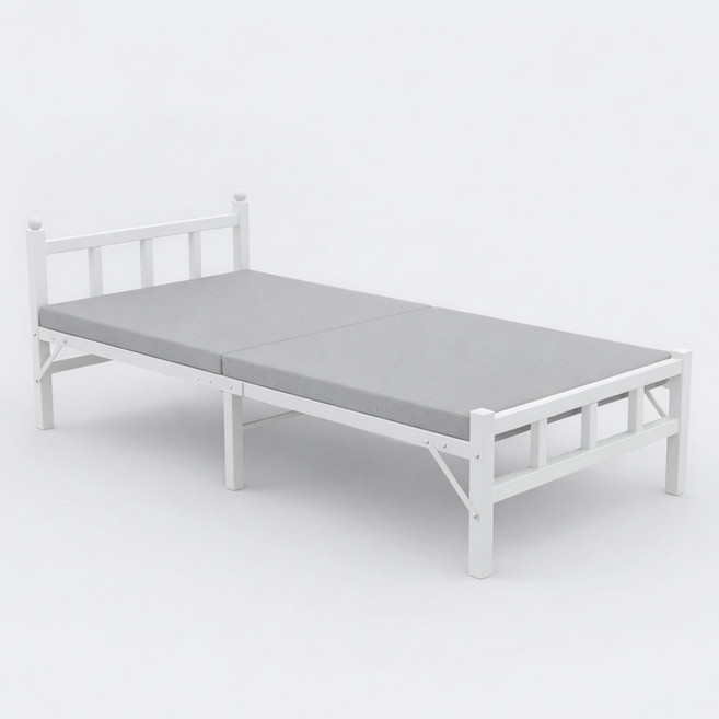 플레니스 접이식 간이 일반 침대, 화이트