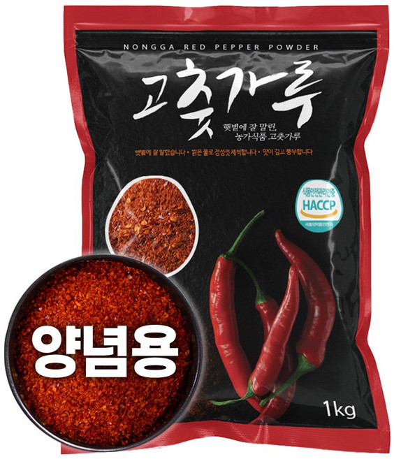 정호윤 고춧가루 국산 햇고춧가루 다용도 한식용 보통맛, 1개, 1kg