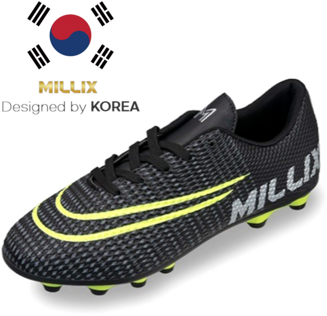 밀릭스 초경량 논슬립 축구화 아동 성인 공용사이즈